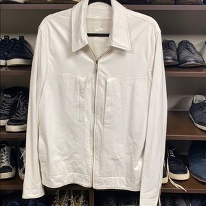 Ralph Lauren purple label while leather jacket